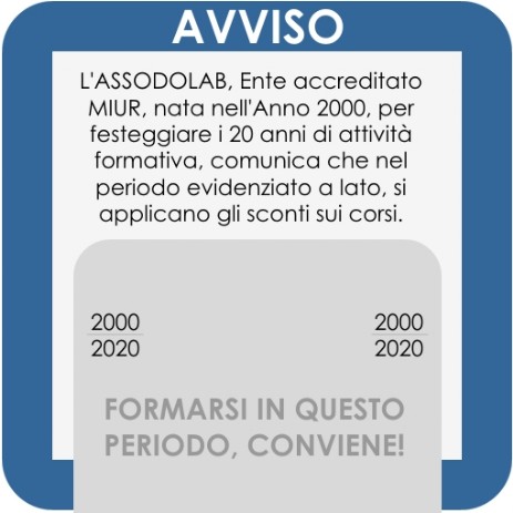 20 Anni di attività formativa